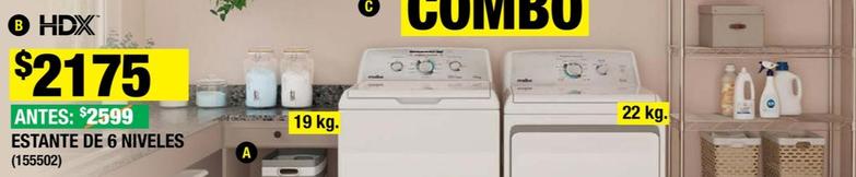 Oferta de Estante De 6 Niveles por $2175 en The Home Depot