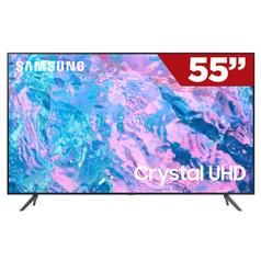 Oferta de Televisor Smart Tv  Ultra Hd 4k Samsung Un55cu7010fxzx55" 55 por $7999 en Elizondo
