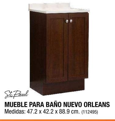 Oferta de St. Paul - Mueble Para Baño Nuevo Orleans en The Home Depot