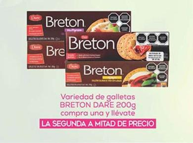 Oferta de Breton Dare - Variedad De Galletas Compra Una Y Llévate en Fresko