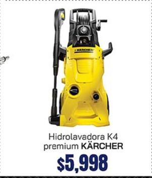 Oferta de Karcher - Hidrolavadora K4 Premium por $5998 en La Comer