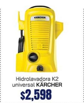 Oferta de Karcher - Hidrolavadora K2 Universal por $2598 en Fresko