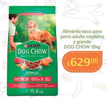Oferta de Dog Chow - Alimento Seco Para Perro Adulto Mediano Y Grande por $629 en La Comer