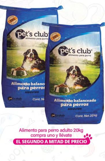 Oferta de Pet's Club - Alimento Para Perro Adulto en La Comer