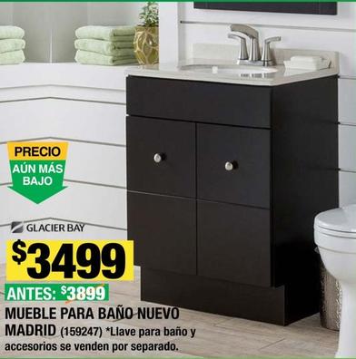 Oferta de Glacier Bay - Muebles Para Baño Nuevo Madrid  por $3499 en The Home Depot