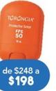 Oferta de Torongia - Protector Solar Fps 50 por $198 en Farmacia San Pablo