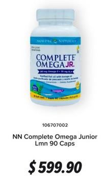 Oferta de Nordic Naturals - Complete Omega Junior Lmn 90 Caps por $599.9 en GNC