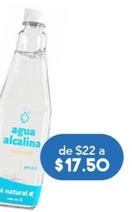 Oferta de Al Natural - Agua Alcalina C/1L por $17.5 en Farmacia San Pablo