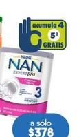 Oferta de Nan Expert Pro Confort Total etapa 3  por $378 en Farmacia San Pablo