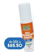 Oferta de Maya - Solar Repelente Insect Gel C/75Ml por $65.5 en Farmacia San Pablo
