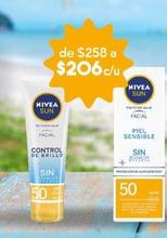 Oferta de Nivea - Sun Pro Sol Fac Antie Fps50 C/50Ml por $206 en Farmacia San Pablo
