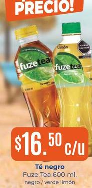 Oferta de Fuze Tea - Té Negro por $16.5 en Tiendas Neto