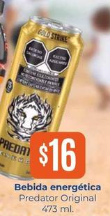 Oferta de Predator - Bebida Energética  por $16 en Tiendas Neto