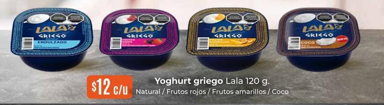Oferta de Lala - Yoghurt Griego por $12 en Tiendas Neto