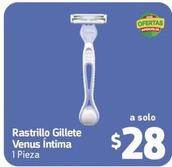 Oferta de Gillette - Rastrillo Venus Intima por $28 en Farmacias YZA