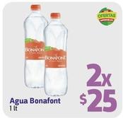 Oferta de Bonafont - Agua por $25 en Farmacias Moderna