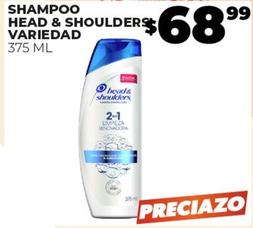 Oferta de Head & Shoulders - Shampoo por $68.99 en Merco