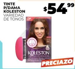 Oferta de Koleston - Tinte P/Dama por $54.99 en Merco
