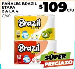 Oferta de Brasil - Pañales Etapa por $109 en Merco