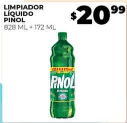 Oferta de Pinol - Limpiador Líquido por $20.99 en Merco