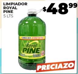 Oferta de Royal Pine - Limpiador por $48.99 en Merco