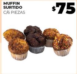 Oferta de Muffin Surtido por $75 en Merco