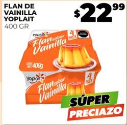 Oferta de Yoplait - Flan De Vainilla por $22.99 en Merco