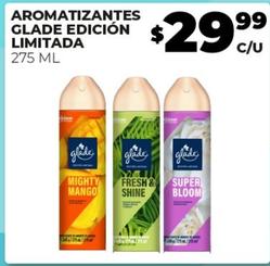Oferta de Glade - Aromatizantes Edición Limitada por $29.99 en Merco