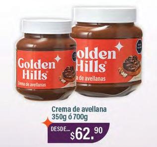 Oferta de Golden Hills - Crema De Avellana por $62.9 en La Comer