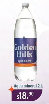 Oferta de Golden Hills - Agua Mineral por $18.9 en La Comer