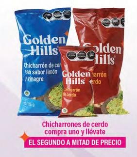 Oferta de Golden Hills - Chicharrónes De Cerdo Compra Uno Y Llevate en La Comer