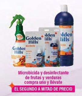 Oferta de Golden Hills - Microbicida Y Desinfectante De Frutas Y Verduras Compra Uno Y Llévate en La Comer