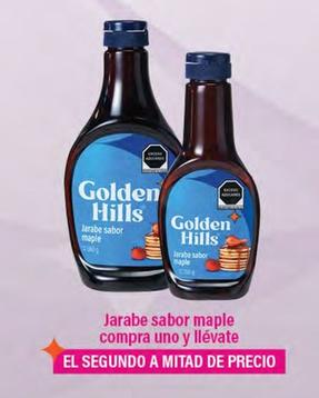 Oferta de Golden Hills - Jarabe Sabor Maple Compra Uno Y Llévate en La Comer