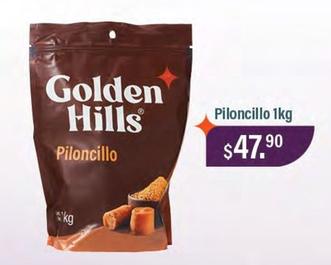 Oferta de Golden Hills - Piloncillo 1kg por $47.9 en La Comer