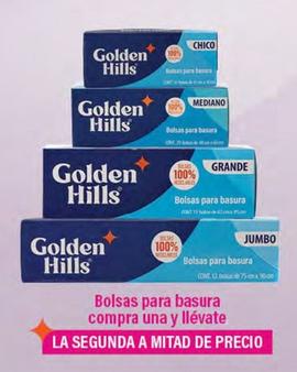 Oferta de Golden Hills - Bolsas Para Basura en La Comer