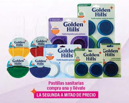 Oferta de Golden Hills - Pastillas Sanitarias Compra Una Y Llévate en La Comer