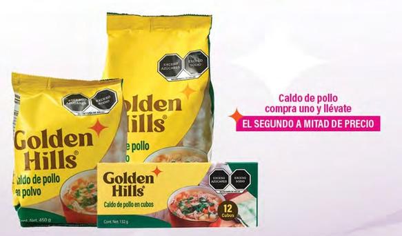 Oferta de Golden Hills - Caldo De Pollo Compra Uno Y Llevate en La Comer