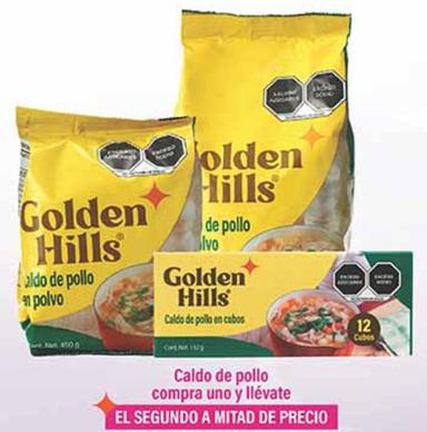 Oferta de Golden Hills - Caldo De Pollo Compra Uno Y Llevate en La Comer