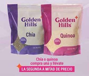 Oferta de Golden Hills - Chia O Quinoa Compra Una Y Llevate en La Comer