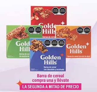 Oferta de Golden Hills - Barra De Cereal Compra Una Y Llevate en La Comer
