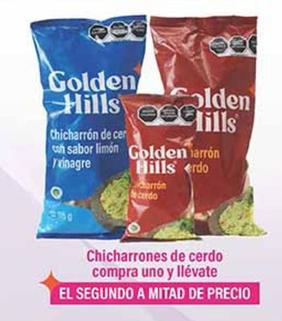 Oferta de Golden Hills - Chicharrones De Cerdo Compra Uno Y Llévate en La Comer