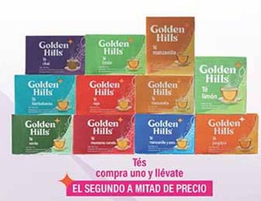 Oferta de Golden Hills - Tés Compra Uno Y Llévate en La Comer