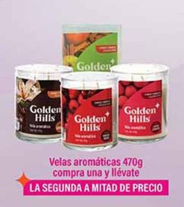Oferta de Golden Hills - Velas Aromáticas Compra Una Y Llevate en La Comer