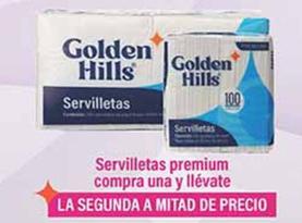 Oferta de Golden Hills - Servilletas Premium en La Comer