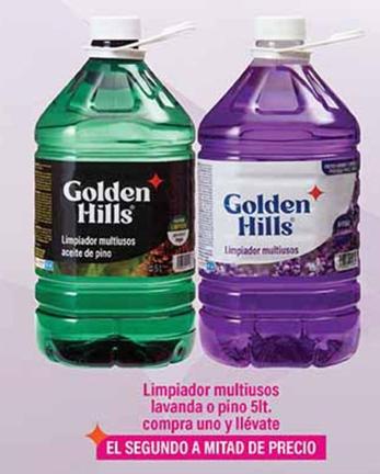 Oferta de Golden Hills - Limpiador Multiusos Lavanda O Pino en La Comer