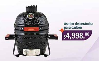 Oferta de Asador De Cerámica Para Carbón por $4998 en La Comer