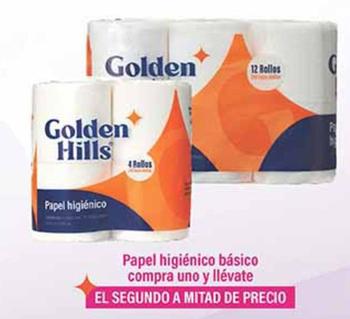 Oferta de Golden Hills - Papel Higiénico Básico en La Comer