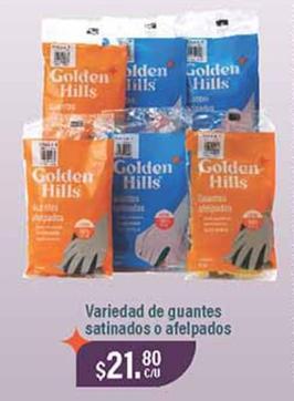 Oferta de Golden Hills - Variedad De Guantes Satinados O Afelpados por $21.8 en Fresko