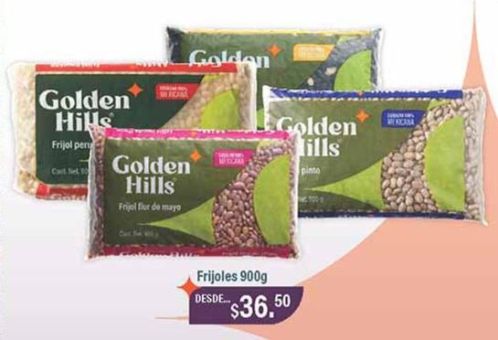 Oferta de Golden Hills - Frijoles por $36.5 en Fresko