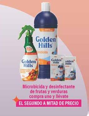 Oferta de Golden Hills - Microbicida Y Desinfectante De Frutas Y Verduras en Fresko
